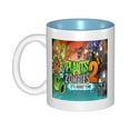 Plants Vs Zombies Coffee Tea Ceramic Mug Office Work Cup Gift