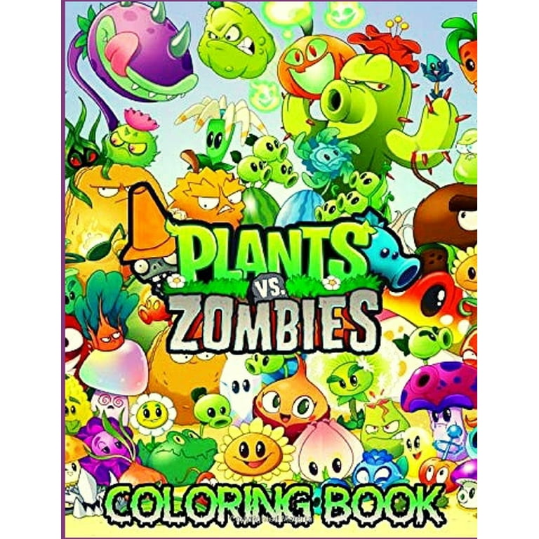 Plants Versus Zombies Plants Coloring Pages