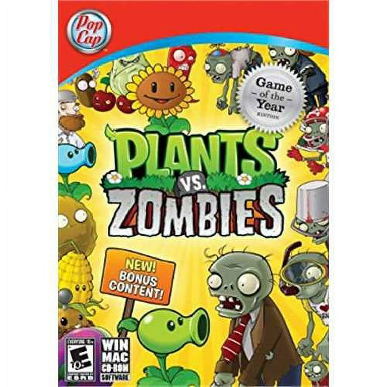 Plants Vs Zombies Game of the Year Edition (PC CD)