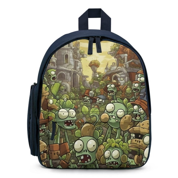 Plants Vs Zombies Backpacks Lightweight Casual Bookbags Travel Daypack Bookbags