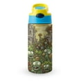 thumbnail image 1 of Plants Vs Zombies Kids Water Bottle with Silicone Straw And Spill-Proof Lid, Stainless Steel Double-Wall Vacuum Insulated Water Bottles for Boys Girls, 1 of 8