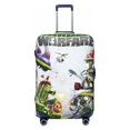 thumbnail image 1 of Plants Vs Zombies Luggage Cover Washable Suitcase Cover Protector Fits 18-32 Inch Suitcase Travel Accessories, 1 of 8