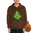 Plants Vs. Zombies Men'S Fleece Hoodie Long Sleeve Pullover With Pocket