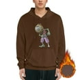 Plants Vs. Zombies Men'S Fleece Hoodie Long Sleeve Pullover With Pocket
