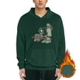 Plants Vs. Zombies Men'S Fleece Hoodie Long Sleeve Pullover With Pocket