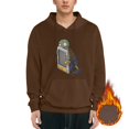 Plants Vs. Zombies Men'S Fleece Hoodie Long Sleeve Pullover With Pocket