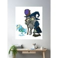 thumbnail image 1 of Plants Vs Zombies Merlin Character 2 Poster Wall Art, Modern Wall Decor For Living Room Bedroom, 16x24 UNFRAMED, 1 of 3