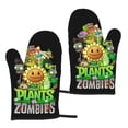 thumbnail image 1 of Plants Vs Zombies Oven Mitts Scald-Proof Gloves Heat Resistant Oven Gloves Perfect For Bbq, Baking, Cooking, Grilling, 1 of 9