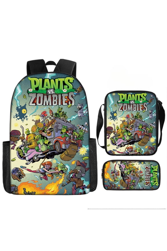 Plants Vs Zombies Plants Vs. Zombies Elementary and Men's and Women's Backpack
