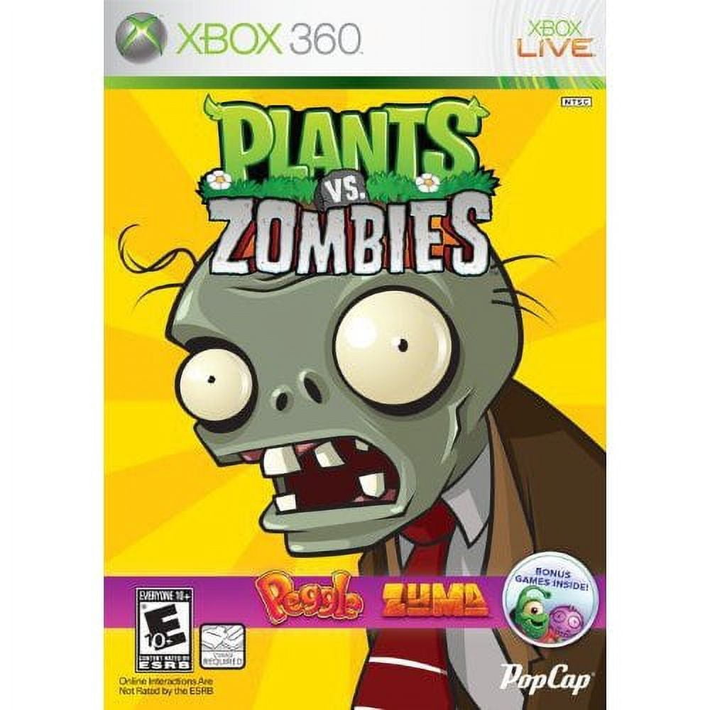 Jogo Plants vs. Zombies + Peggle + Zuma - Xbox 360