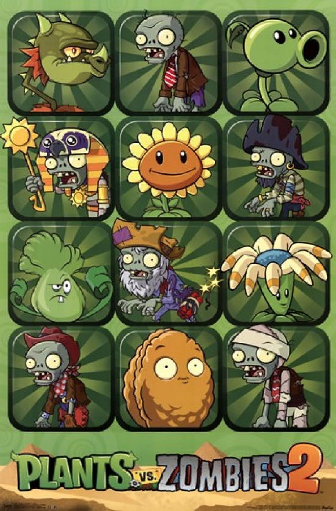 Poster PLANTS VS ZOMBIES - characters | Wall Art, Gifts & Merchandise 