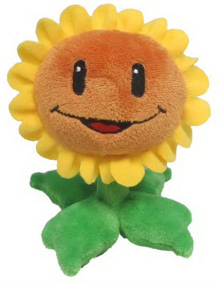 Plants vs. Zombies 7" Sunflower Plush - Walmart Business Supplies