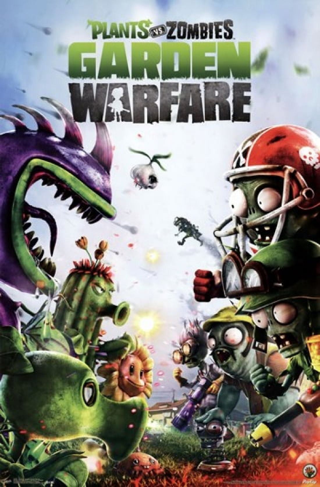 GORE PLANT collaboration poster ポスター Plants vs. Zombies Garden Warfare Laminated Poster Print (24