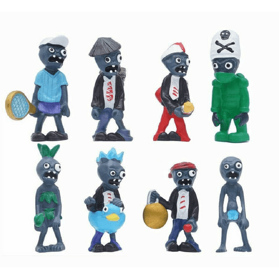 Plants vs Zombies PVC Action Figures Toys Set #8