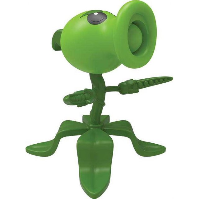 Plants vs. Zombies Peashooter Minifigure [Dark Green] [No Packaging