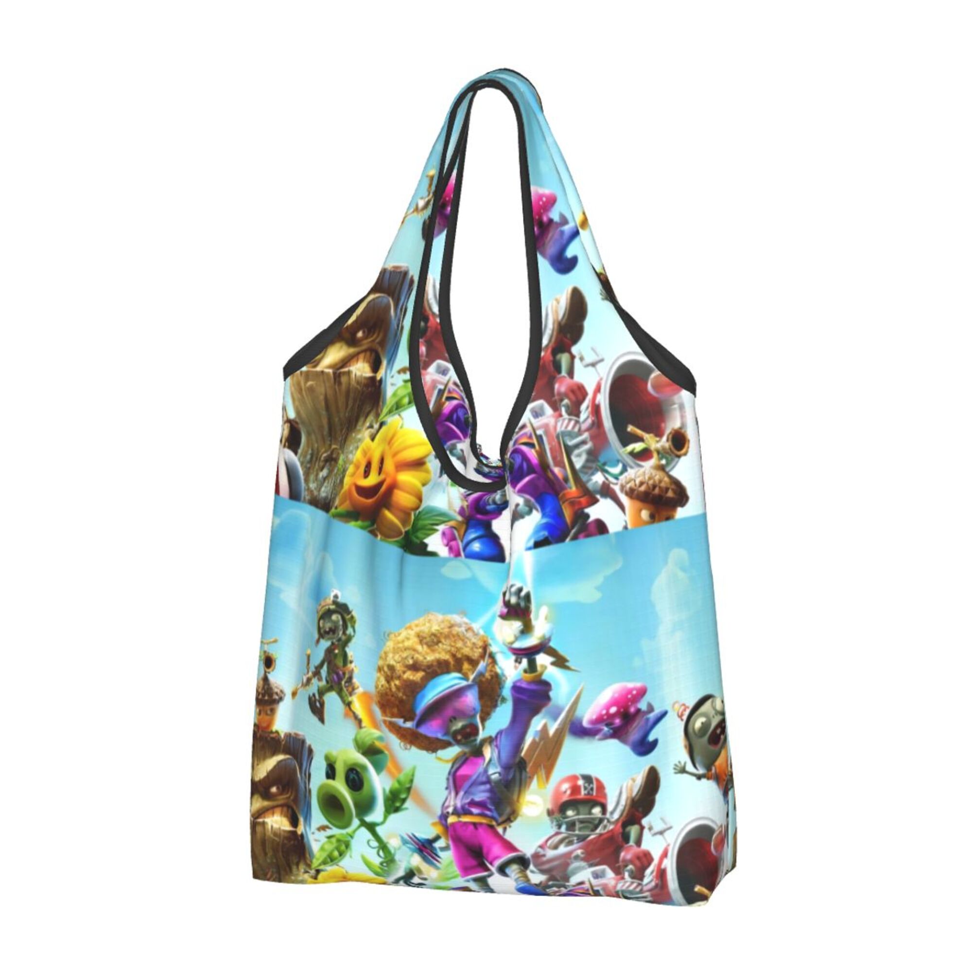Plants vs. Zombies Portable shopping bag Lightweight, Recycled
