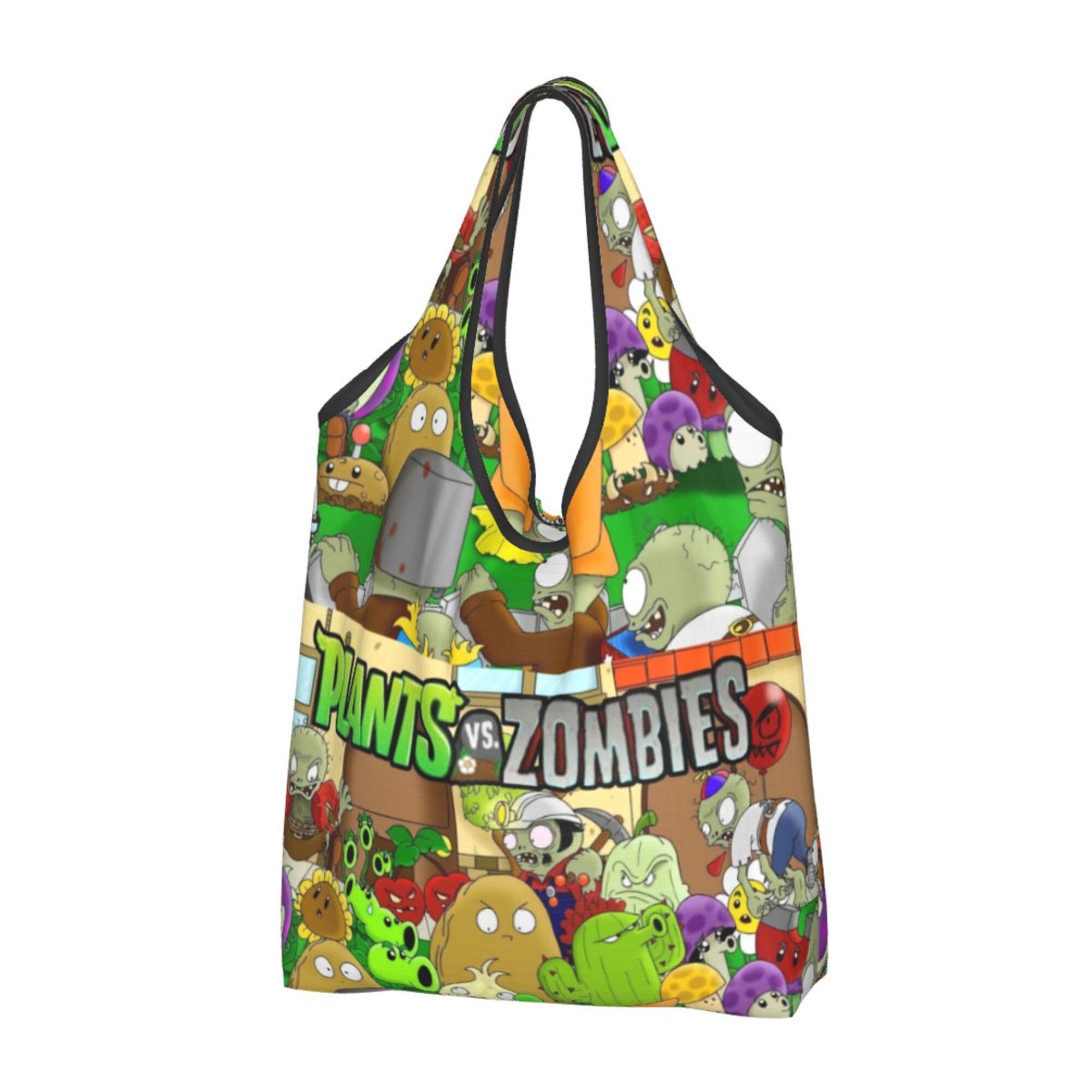 Plants vs. Zombies Portable shopping bag Lightweight, Recycled