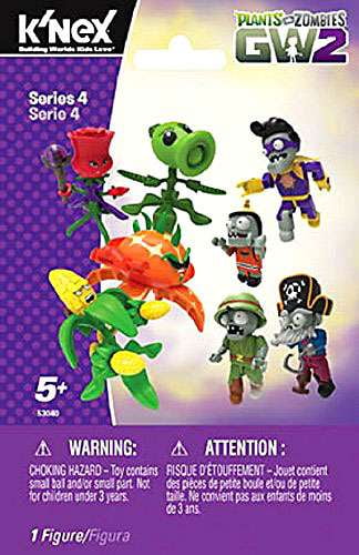 Plants vs. Zombies Series 4 Mystery Pack: Mini Figures Toy Set