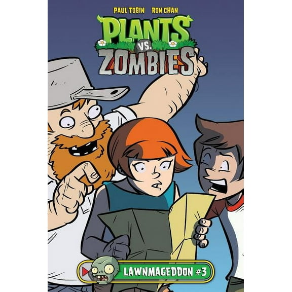Plants vs. Zombies Set 1 Lawnmageddon #3, (Hardcover)
