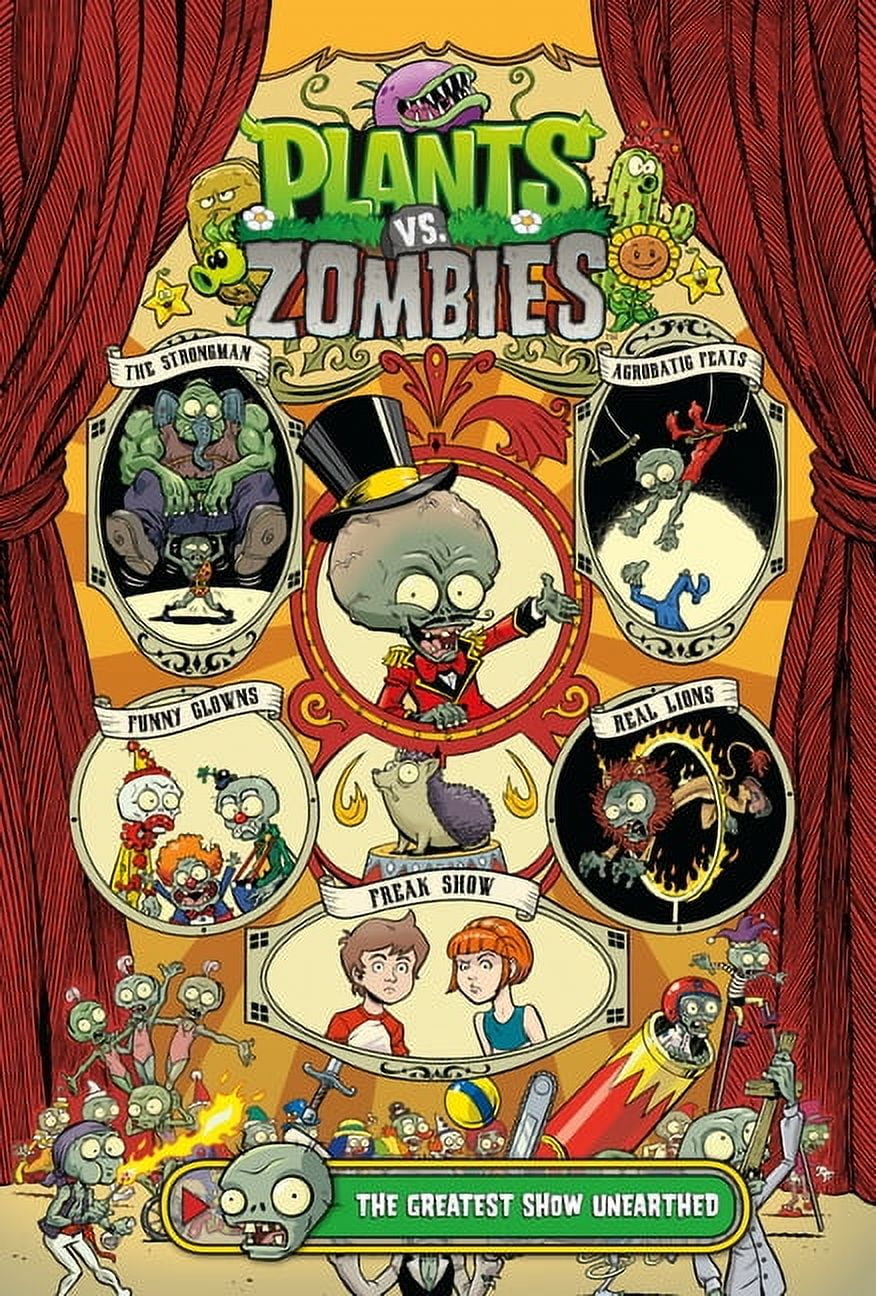 【英語コミック】PLANTS VS. ZOMBIESシリーズ Plants vs. Zombies Volume 9: The Greatest Show Unearthed