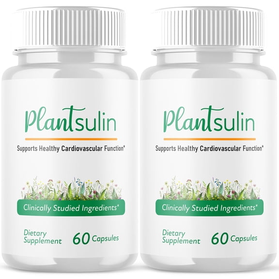 Plantsulin Blood Balance Support Pills Advanced Formula Vitamin Supplement 120 Capsules