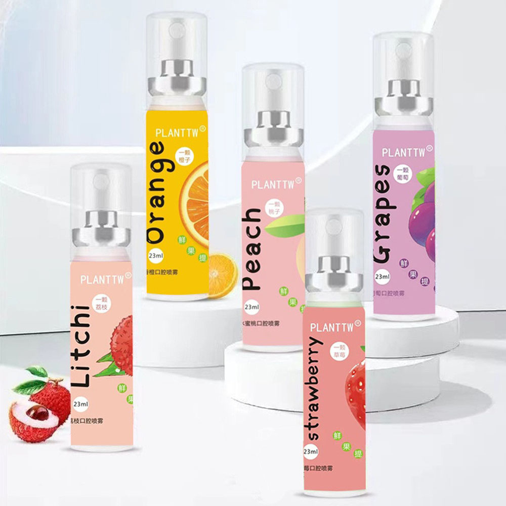 Planttw Fruitflavored Mouth Spray Mouth Freshener Student Longlasting