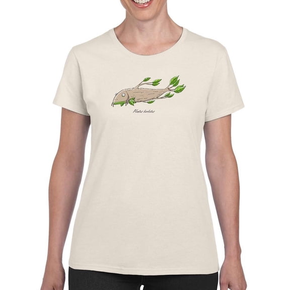 Plantus Barbatus T-Shirt Women -Engin Selcuk Designs, Female 4X-Large