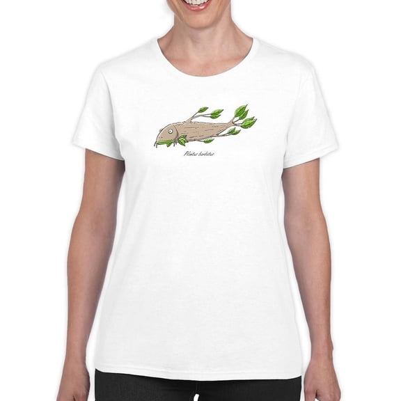 Plantus Barbatus T-Shirt Women -Engin Selcuk Designs, Female Medium