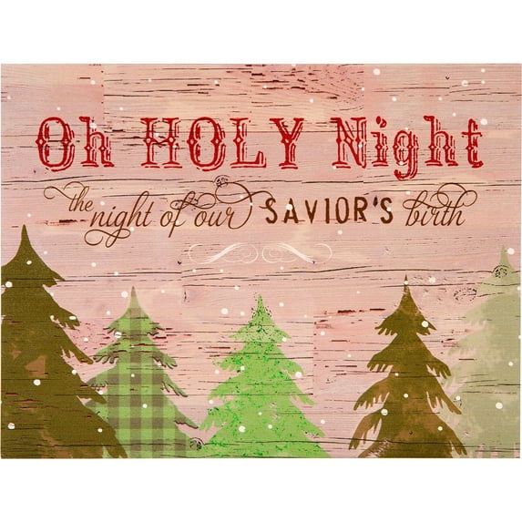Carpentree Oh Holy Nigh Plaque, Multi