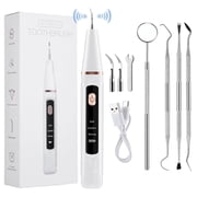 Plaque Remover for Teeth, Dental Calculus Remover Teeth Cleaning Kit with LED Light for Men Women