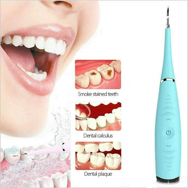 Plaque Remover for Teeth Teeth Cleaning Kit Tooth Cleaner with 5 Modes IPX6 Waterproof to Remove Plaque and Tartar Teeth Cleaning Tools