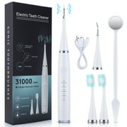 Plaque Remover for Teeth, Teeth Cleaning Kit with Sonic Tooth Cleaner, Tartar Remover for Teeth, Dental Calculus Remover, Dental Care for Adult