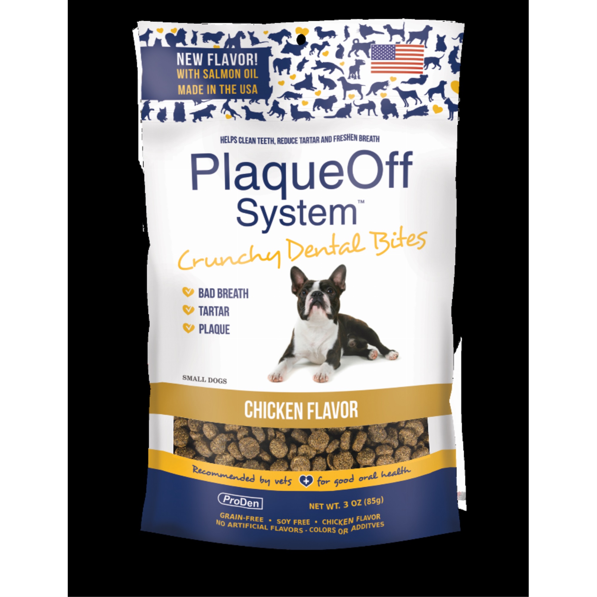 PlaqueOff Crunchy Dental Bites for Dogs