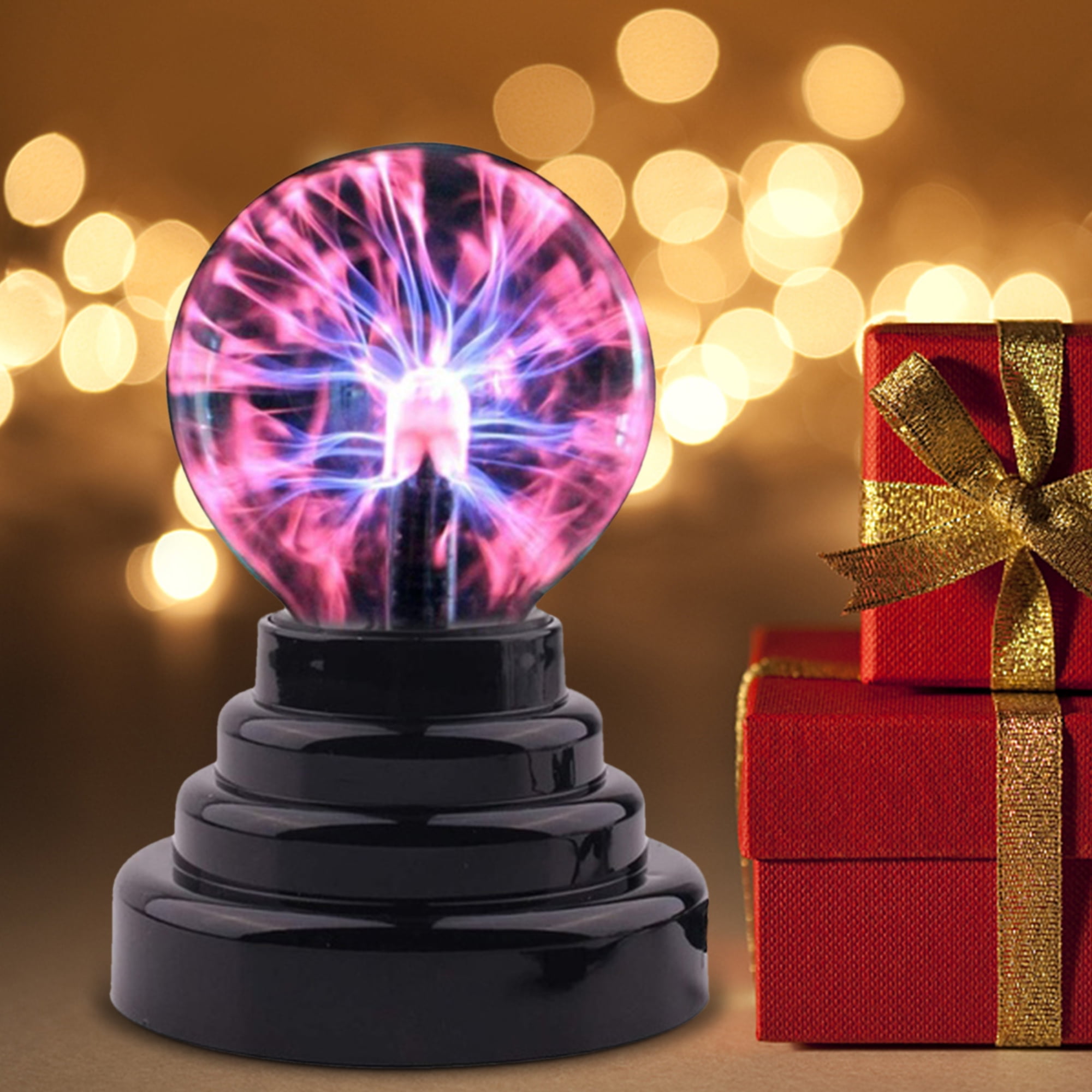 Plasma Ball Lamp Touch Sensitive Novelty Nebula Sphere Globe Magical Orb  Toy Gift for Kids Men & Women for Birthday Christmas Party Celebrations 