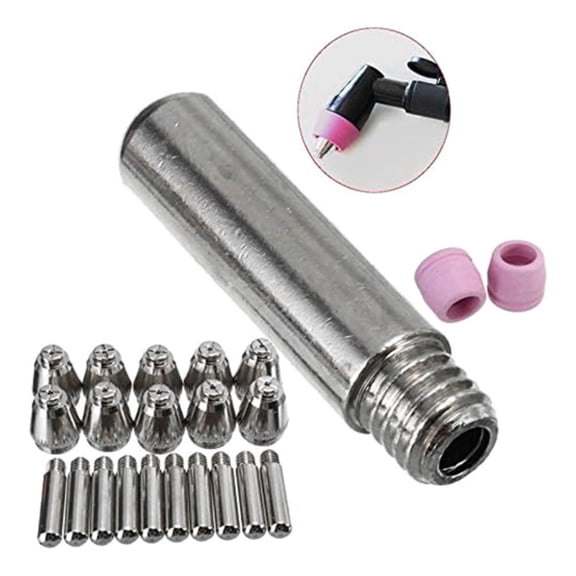 Plasma Cutter Consumables Plasma Tip Nozzle Electrode Consumable Plasma Cutter Cutting Torch Electrode Nozzles Cups Kit