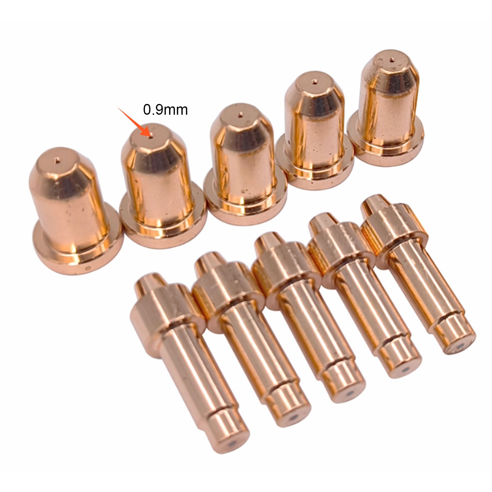 Plasma Cutter Parts 10 X 120574 Electrode 120606 Nozzle Fit For Plasma ...