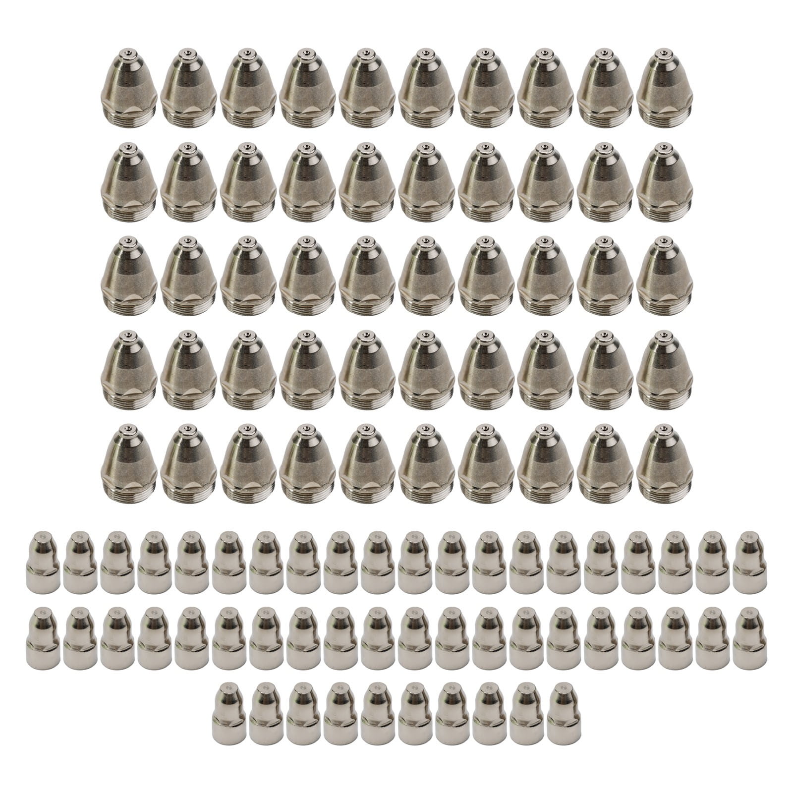 Plasma Cutting Essentials 100pcs Of P80 Electrode Tips And Nozzles For plasma-cutting-essentials-100pcs-of-p80-electrode-tips-and-nozzles-for