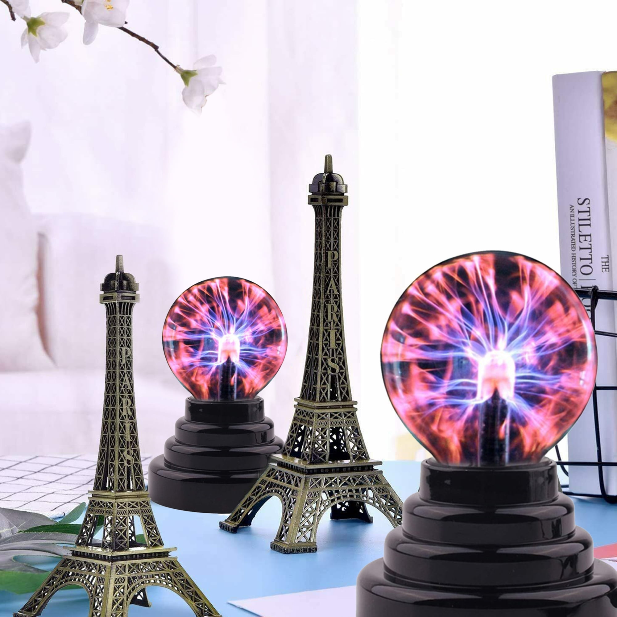 Plasma Electric Lightening Ball, Touch Sensitive, STEM Toys, for ...