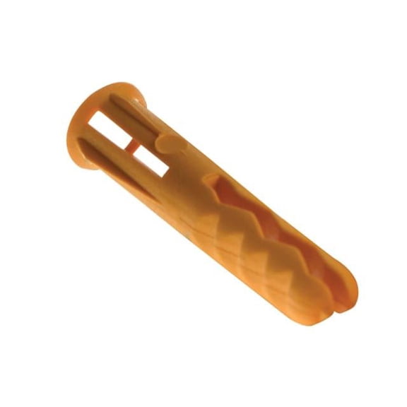 Plasplugs - SYP 501 Solid Wall Super Grips Fixings Yellow (100)