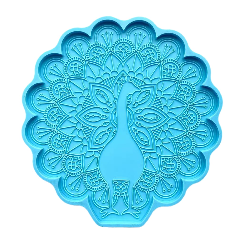 Plaster Casting Epoxy Mould DIY Coaster Mold Mug Pad Tray Resin Casting