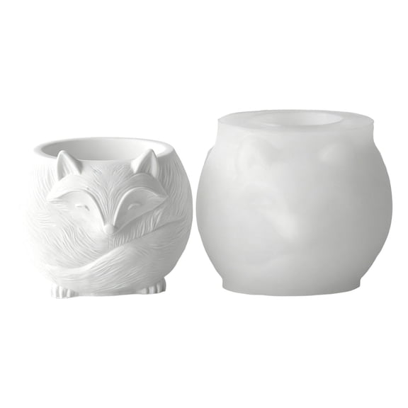 Plaster Casting Mold for Cup Pouring, Open Top Silicone Mould for Home Makers and Hobby Use