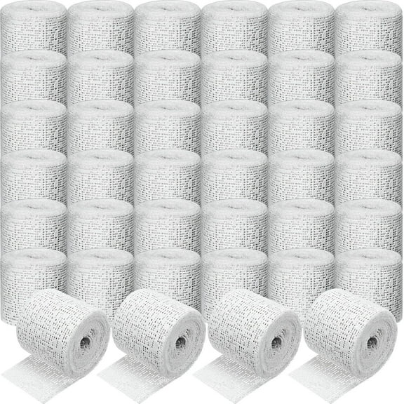 Plaster Cloth Rolls Gauze Bandages Rolls Strips for Belly Casts, Scenery Molds, Mask Making, Art Projects, Body Casts, Craft Supplies(2 Inch x 118 Yard) 2 Inch x 118 Yard