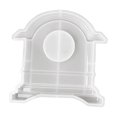 Plaster Resin Clock Mold, Vintage Roman Numeral Silicone Casting Form ...
