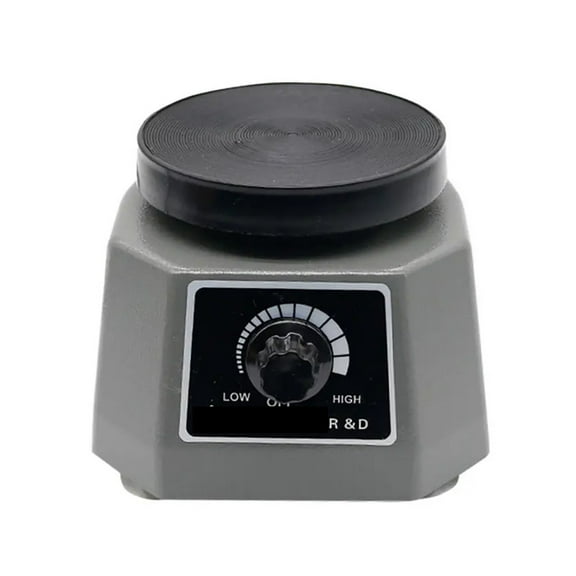 Plaster Vibrator Round Plate Small Gypsum Variable Intensity Shaker Speed Adjustable Vibration Table for Gypsm Equipment ,Lab Vibrator