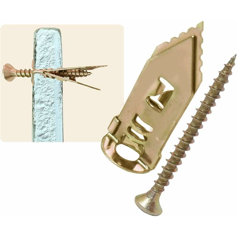 Plasterboard Drive Anchor, Hammer Plug for Cavity Wall Fixing Plates