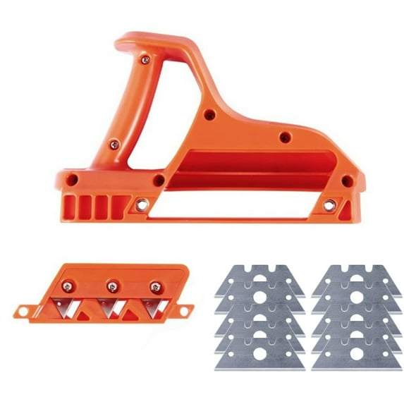 Plasterboard Quick Cutter Gypsum Board Hand Plane Drywall Edge Chamfer 45/60 Degree Woodworking Trimmer Hand Tool With Blades 45+60Degree