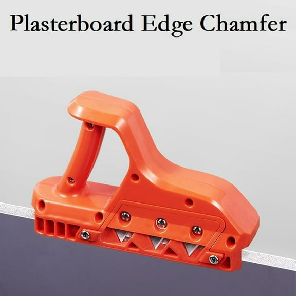 Plasterboard Quick Cutter Gypsum Board Hand Plane Drywall Edge Chamfer 45/60 Degree Woodworking Trimmer Hand Tool ﻿With Blades 60 Degree