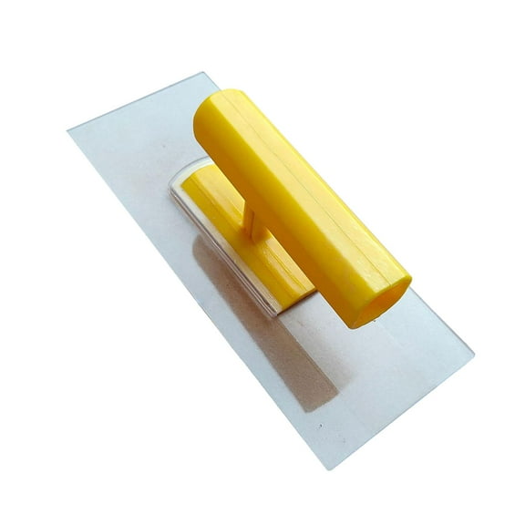Plastering Trowel Scraping Finishing Trowel for Grouting Float Lining Stucco Yellow