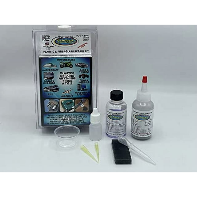 Plastex Plastic Repair Kit Easily Glue, Repair or Remake Broken