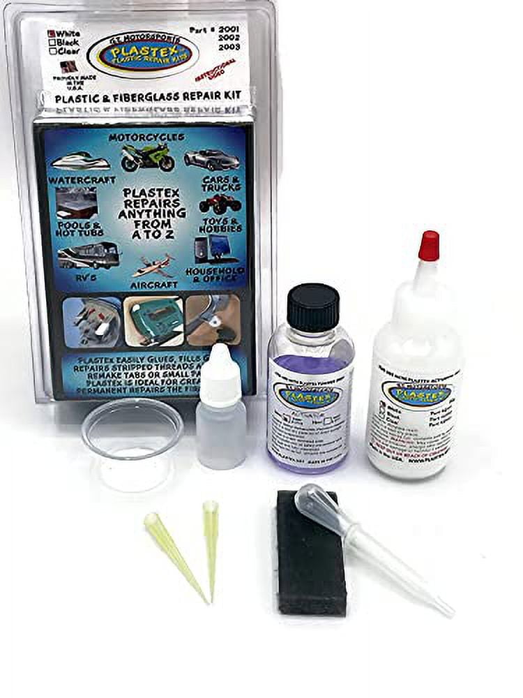 Plastex Plastic Repair Kits Easily Glue, Repair or Remake Broken